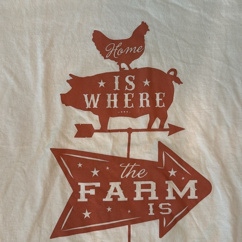 Home Is Where The Farm Is T-Shirt - Picture 2 of 4